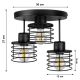 Surface-mounted chandelier BONOX 3xE27/60W/230V