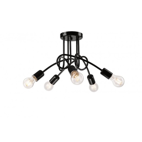 Surface-mounted chandelier CAMILLA 5xE27/60W/230V