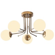Surface-mounted chandelier DAISY 5xE27/40W/230V