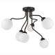 Surface-mounted chandelier HOLLY 6xG9/5W/230V black