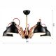 Surface-mounted chandelier MARCELLO 5xE27/60W/230V beech - FSC certified