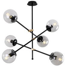 Surface-mounted chandelier MARTI 6xE27/100W/230V