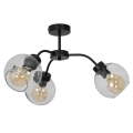 Surface-mounted chandelier SOFIA 3xE27/60W/230V clear