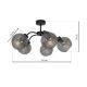 Surface-mounted chandelier SOFIA 5xE27/60W/230V black