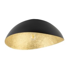Surface-mounted chandelier SOLARIS 1xE27/60W/230V d. 33 cm black/gold