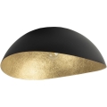 Surface-mounted chandelier SOLARIS 1xE27/60W/230V d. 69 cm black/gold
