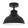 Surface-mounted chandelier SVEN 1xE27/15W/230V black