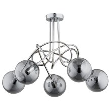Surface-mounted chandelier TANGO 5xE14/40W/230V
