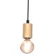 Surface-mounted chandelier VIGA 2xE27/60W/230V wood