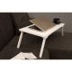 Table for bed GUSTO 24x60 cm white