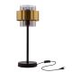 Table lamp SPIEGA 1xE27/60W/230V gold/black