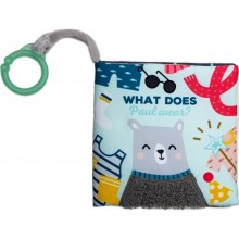 Taf Toys - Children's textile book bear