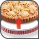 Tefal - Cake form with removable base DELIBAKE 28 cm red