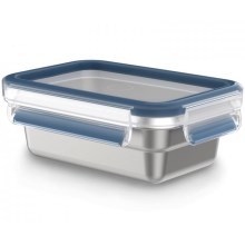 Tefal - Food container 0,5 l MSEAL STEEL blue/stainless steel