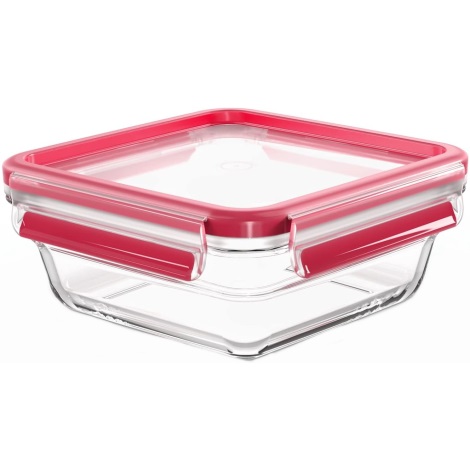 Tefal - Food container 0,8 l MSEAL GLASS red/glass