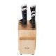 Tefal - Set of kitchen knives in a stand ICE FORCE 6 pcs