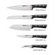 Tefal - Set of kitchen knives in a stand ICE FORCE 6 pcs