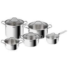 Tefal - Set of pots 10 pcs INTUITION stainless steel