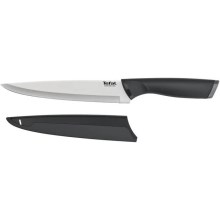 Tefal - Stainless steel knife chef COMFORT 20 cm chrome/black
