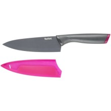 Tefal - Stainless steel knife chef FRESH KITCHEN 15 cm grey/purple