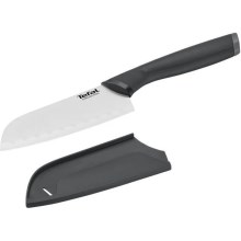 Tefal - Stainless steel knife santoku COMFORT 12,5 cm chrome/black