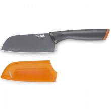 Tefal - Stainless steel knife santoku FRESH KITCHEN 12 cm grey/orange
