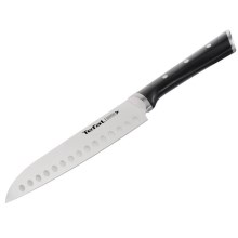 Tefal - Stainless steel knife santoku ICE FORCE 18 cm chrome/black