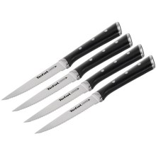 Tefal - Stainless steel steak knife ICE FORCE 11 cm chrome/black