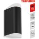 Telefunken 314905TF - LED Outdoor wall light 2xGU10/5W/230V IP44 black
