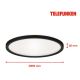 Telefunken 321605TF - LED Bathroom ceiling light LED/18W/230V IP44 d. 29 cm