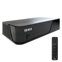 TESLA Electronics - DVB-T2 H.265 (HEVC) receiver with HbbTV 12V + remote control