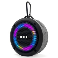 TESLA Electronics - LED RGB Wireless speaker 5W/1200 mAh/3,7V IPX7 grey