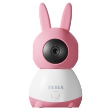 Tesla - Smart camera 360 Baby Full HD 1080p 5V Wi-Fi pink