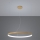 Thoro TH.217 - LED Chandelier on a string RIO LED/30W/230V CRI95 4000K d. 55 cm gold