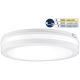 Top Light - LED Bathroom light COMET LED/15W/230V 3000/4000/6500K IP54 d. 20 cm white