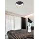 Top Light - LED Dimmable ceiling light APOLO LED/45W/230V black + remote control
