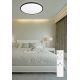 Top Light - LED Dimmable ceiling light REVIT LED/70W/230V 3000-6500K d. 75 cm black + remote control