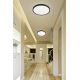 Top Light - LED Dimmable ceiling light REVIT LED/70W/230V 3000-6500K d. 75 cm black + remote control