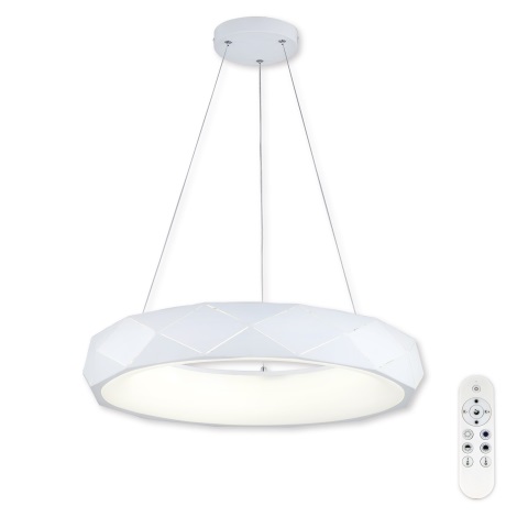 Top Light - LED Dimmable chandelier on a string APOLO LED/45W/230V white + remote control