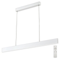 Top Light - LED Dimmable chandelier on a string LINE LED/30W/230V white + remote control