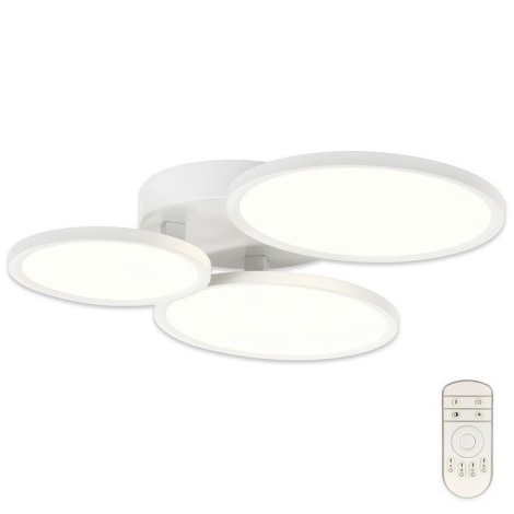 Top Light - LED Dimmable surface-mounted chandelier MERKUR LED/50W/230V 3000-6500K white + remote control