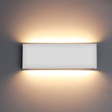 Top Light - LED Outdoor wall light LED/12W/230V IP65 black
