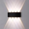 Top Light - LED Outdoor wall light LED/8W/230V IP44 4000K black