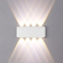 Top Light - LED Outdoor wall light LED/8W/230V IP44 4000K white