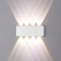 Top Light - LED Outdoor wall light RAY B LED/8W/230V IP44 4000K white