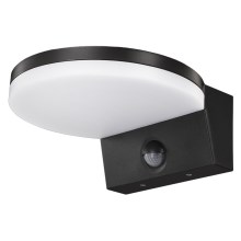 Top Light - LED Outdoor wall light with a sensor LED/15W/230V IP65 black