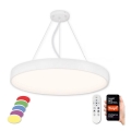 Top Light - LED RGB Dimmable chandelier on a string LED/60W/230V Wi-Fi Tuya white + remote control