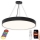 Top Light - LED RGB Dimmable chandelier on a string METAL LED/60W/230V Wi-Fi Tuya black + remote control