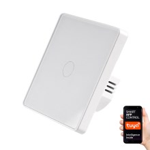 Touch switch 1-pole SMART 800W/230V white Wi-Fi Tuya