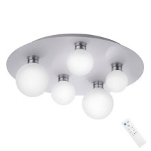 Trio - LED RGB Dimmable ceiling light DICAPO 5xLED/3W/230V 3000-5000K + remote control